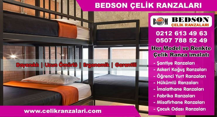 çelik ranzanın özellikleri